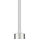 Emak Pendant Lights Kitchen Island with Milk Glass Shade, Modern 8 Inch Brushed Nickel Pendant Light Hanging Lights for Kitchen Island, Dining Room, Bathroom, Bedroom, PL122-BN-ML