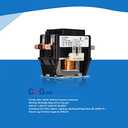 CGele 2 Pole Air Conditioner Contactor 40 Amp 24VAC Coil,Condenser Contactor Compressor Contactor AC Definite Purpose Contactor (Pack of 1 Pcs), Black