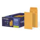 Columbian #7 Coin and Small Parts Envelopes, Self Seal, for Home, Office, Garden, 24 lb Brown Kraft, 3.5 x 6.5 Inches, 500 Per Box (1009563)