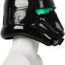Classic Collection Cosplay Helmet Mask for Halloween Costume Mask Props in Resin Full Head (Black)