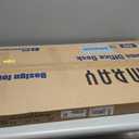 Pamray 40 Inch Computer Desk with 4 Drawers Small Office Desk for Home Bedroom Study Writing Simple Modern Computer Table Pink