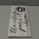 3 x Un Cafecito Para El Chisme Wooden Hanging Sign
