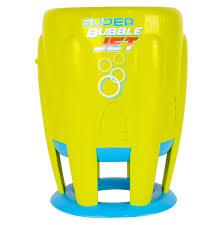 Maxx Bubbles Super Bubble Jet, Portable Automatic Bubble Machine for Kids, High Output Outdoor Fun Toy with Bubble Solution Included