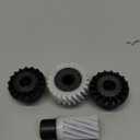 Singer Sew Machine Gear, 4Pcs Hook Drive Gear Set Sewing Machine Accessories for Singer, Large Feed Shaft Gear Long Feed Drive Gear Hook Drive Gear and Vertical Shaft Top Gear