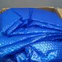 Solar Pool Cover 12 Ft Diameter Round Solar Blanket for Above Ground Inground Pools, Hot Tub SPA Bubble Wrap Pool Protector, 12 Mil Circle Thermal Covers Floating Blanket Mat for Swimming Pools