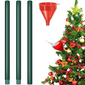 Christmas Tree Watering Funnel Longer Tree Funnel Watering Spout Tree Watering Device Christmas Tree Long Funnel Watering System Xmas Plant Watering Tool for Large Indoor Outdoor Plants (1)