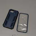 FNTCASE for iPhone 16e Phone Case: Military Grade [Built-in Screen Protector] [Kickstand] Matte Textured Drop Proof Protection Cover | Rugged Shockproof TPU Protective Sturdy Cases 2025 - Blue
