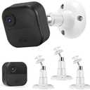 3rd & 4th Gen Blink Outdoor Camera Mounts , Aotnex All-New 360 Degree Adjustable Cover Surveillance Wall Mounts for Blink Outdoor Indoor Home Security Camera System (3 PCS, White)