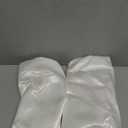 EHEYCIGA Satin Pillowcase Queen Set of 2, Soft Pillowcases for Hair and Skin Similar to Silk, White Pillow Cases 2 Pack with Envelope Closure, 20X30 Inches