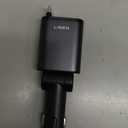 LISEN Car Charger USB C Fast Charge, Retractable Car Charger USB C [98% Space-Smart] Valentines Day Gifts Car Accessories for Him Her Women Men Phone Type C Car Charging for iPhone 17 16 15 Samsung (Grey)