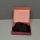 Ms Taj 11 Inch Short Wavy Hair Topper for Women with Thinning Hair, Natural Synthetic Lightweight & Breathable Hairpiece for Women with 6.5"x6.5" Base, Instantly Adds Volume and CoverageDark Brown