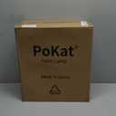 PoKat 23" Modern Ceramic Table Lamp Set of 2 for Living Room White Desk Lamps for Bedroom Farmhouse Bedside Nightstand Lamp House Warming Gifts New Home Decor End Table Lamps Gifts for Women Mom Beige