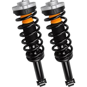 Pair Rear Suspension Shock Struts Absorber Assembly Assy without EDC Compatible with BMW X3 F25 2011-2017 for X4 F26 2015-2018 Replacement for 33526796422 33526796317