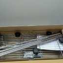 BestOffice | 5-Tier Wire Storage Shelves with Wheels | 14x30x60 | Chrome | Adjustable Racks | Heavy-Duty Metal Shelf, Holds Upto 220 lbs | No-Tool Assembly | Ideal for Home & Garage Shelving