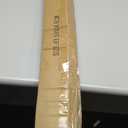 Fainne 2 Pcs Half Moon Window Shade Half Circle Arch Window Blackout, Light Filtering Pleated Fabric Shade No Drill Easy Install Light Blocking Blinds, 36 x 72 Inch (Black)