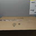 Acrylic Clear Dog Play Pen Indoor, Plastic Puppy Playpen with Door, Clear PlayPen for Dog Cat Rabbit Ferret, Easy Assemble Pen, Preferable Small Cage, 23.6" H, 10PCS, Black