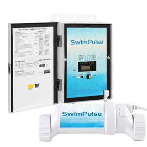 Salt Chlorine Generator System for Inground Pools up to 40,000 Gallons