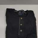 Russell Athletic Men's Dri-Power Long Sleeve Tees, Moisture Wicking, Odor Protection, UPF 30+ (Medium, Black)