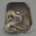 Ombre Dirty Blonde Wavy Wigs With Bangs For Women Medium Long Ash Blonde Synthetic Wigs For Daily Use Dirty Blonde