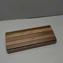 Sofa Arm Tray,Walnut Wood Folding Couch Arm Trays,Sofa Armrest Tray with Anti-Slip Pad for Drinks,Snacks,Phone,Remote Control