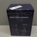 SHARDOR Burr Coffee Grinder Electric with 32 Grinding Sizes 4.0, Coffee Grinders for Home Use with 40 Seconds Adjustable Electronic Timer, Coffee Bean Grinder with Chamber Cleaning Button,Black