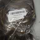 Rugelyss Short Brown Mixed Wig with Bang Retro Bouffant Beehive Wigs fits 80s Costume or Halloween Party