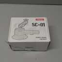 UURig SC-01 Suction Mount 3" for Vlogging Action Camera Car w Smartphone Clamp Compatible with DJI OSMO Pocket 3/OSMO 360/Insta 360 x5/Xtra/iPhone 17 16 15 14Pro Max, 1/4" Magic Arm Windshield Window