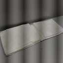 YJ YANJUN Sheer Lace Curtains for Bedroom Ivory Elegant Victorian Curtains Scalloped Edges Floral Kitchen Window Curtains 63 Inch Length Rod Pocket, 52 x 63 Inch, Ivory