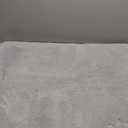 Madison Park Marshmallow Bathroom Rug Non Slip, Luxrurious Plush Bath Mat, Absorbent, Quick Dry, Spa Design Bath Room Décor, 24x72, Grey