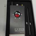 Hidden Camera Detectors, Anti Spy Camera Finder, GPS Tracker Detector, Hidden Devices Detector for Airbnb, Hotels, Bathroom, Home, Office (Black)