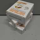 3 x 2 in 1 Automatic Nail Clippers - Electric Nail Trimmer with 2 Adjustable Speeds, for Seniors, Kids, Adults (White)