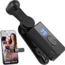 Recharge Auto Clicker for Smart Phone, Phone Screen Device Speed Clicker for iPhone iPad Apps, Fast Click Simulation Finger Continuous Click for Game, Live Broadcasts Likes, Lightning Deal, Reward Task (Black)