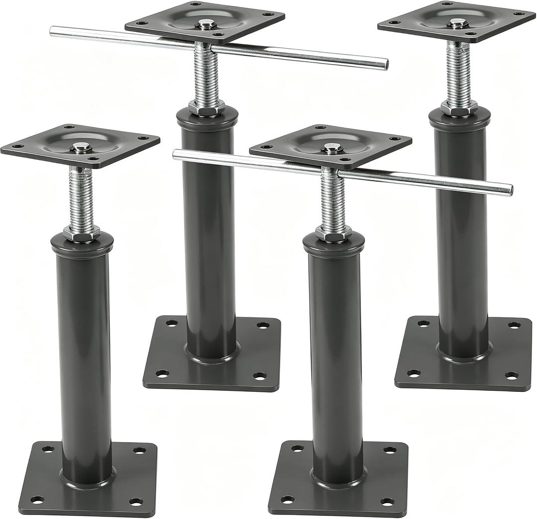 4 Pack House Floor Jacks, 11.8"-16" Height Range, 11000 LBS Max Load