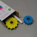 Baby Spinning Stacking Toys for Toddlers 1-3, Rainbow Ring Stacker Montessori Toys for Babies 6-12 Months, 1 2 3 One Year Old Girl Boy Christmas Birthday Gifts, Autism Sensory Learning Toy