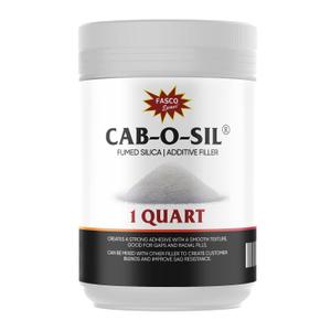 Fasco Epoxies - Fasco Cab-O-SIL Fumed Silica thickener in Quart tub
