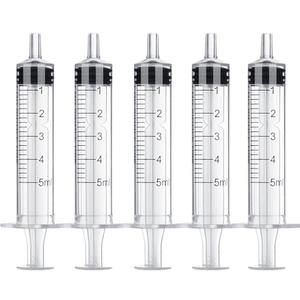5ml Oral Syringe, 5cc Syringe without Needle, Ink Syringes, (30pcs) 5 Ml Syringes for Colostrum, Glue Spraying, and Perfume Yepackaging