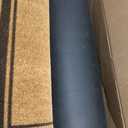 Evergreen Monogram Extra Large Coir Doormat, 60x24 Inches Front Door Mat, Outdoor Indoor Entrance Rug, Welcome Mat for Double Doors Porch Patio, Housewarming Gift, Letter W