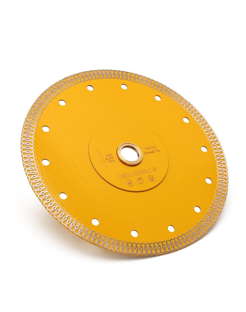 7 Inch Super Thin Diamond Saw Blade Porcelain Tile Blade for Cutting Granite Marbles Tiles (7)