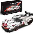 flycites Technic Sports Cars Building Block Set, Race Car Building Kits Car Model for Ages 8+ Makes a Cool Birthday or Any Time Gift for Kids Play and Display Collection(355PCS)