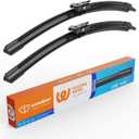 Silicone Wiper Blades 28" + 28" Automotive Replacement Windshield Wiper Blades for Ford Escape 2019-2013/Focus 2018-2012/Edge 2020-2015 OEM Quality Wipers for Front Windshield(Set of 2)