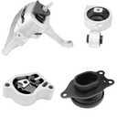 Loongrie Engine Motor Mount Compatible with 2007-2017 Altima 2.5L Auto Transmission, Replace OE A4339 A4340 A4350 A4353 4-Piece Set