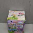 Scvcid DIY Art Flower Toys Include Extra Accessories Set, Arts and Crafts Activity Kit for Kids Ages 3-12, Fabric Bouquet Craft for Toddler, Birthday Gifts for 3 4 5 6 7 8 9 10 11 12 Year Old Girls (green)