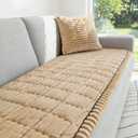 Neween Pet Couch Cover Dogs Washable Non-Slip Couch Protector Slipcover Pet Friendly Dog Mat Bed Sofa Cover for Couches and Sofas (Khaki, 27.6"x59.06")