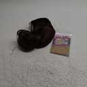 18 Inch Ombre Brown Wig for Women, Middle Part Medium Length Wavy Synthetic Hair Wig, Upgraded Strands Natural Hairline Design for Daily Party Halloween(Ombre Brown,18 Inch)