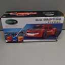 Dual Spray Remote Control Car, RC Drift Car for Kids, Model Racing Car with Cool Led Lights, Rechargeable Electric Vehicle Toy, Birthday Gifts for Age 3 4 5 6 7 8-12 Year Old Boys Girls (Red)