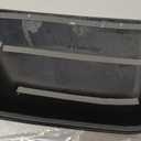 Linskip Driver and Passenger Side Mirror Covers for Ford F250 F350 F450 F550 2017-2026+, Top Half Tow Mirror Bezel Caps for Super Duty (Top, Black, Overlay, Black)
