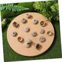 3 x Angoily Natural Acorn Shells 50Pcs 0.78In Dried Acorn Craft Decorations for Autumn Wedding Christmas Tree Photo Props Home Party Hanging Ornaments