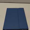 Harvopu Compatible for iPad 11th 10th Generation Case with Keyboard, Folio Cover with Pencil Holder, Multi-Touch Trackpad, 7 Color Backlit, Detachable Keyboard for iPad (A16) 11th/10th Gen (Navy Blue)