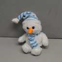 WENMOTDY Snowman Stuffed Animal Christmas Plush Toy for Family and Kids Grandchildren Lovely Cute Doll 10 inch