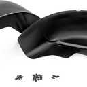 Rough Country Rear Wheel Well Liners for Ram 1500/2500/3500 (2010-2026 & Classic) - Heavy-Duty Rear Fender Liners for Mud & Debris Protection, Made in USA